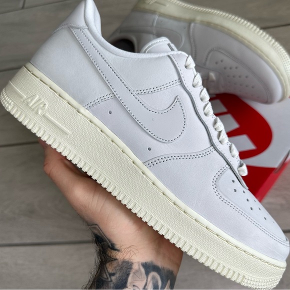 Nike Shoes - NIKE AIR FORCE 1 LOW CREAM SNEAKERS